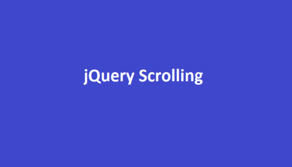 Section wise scrolling in jQuery