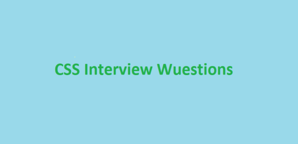 Top 10 css interview questions